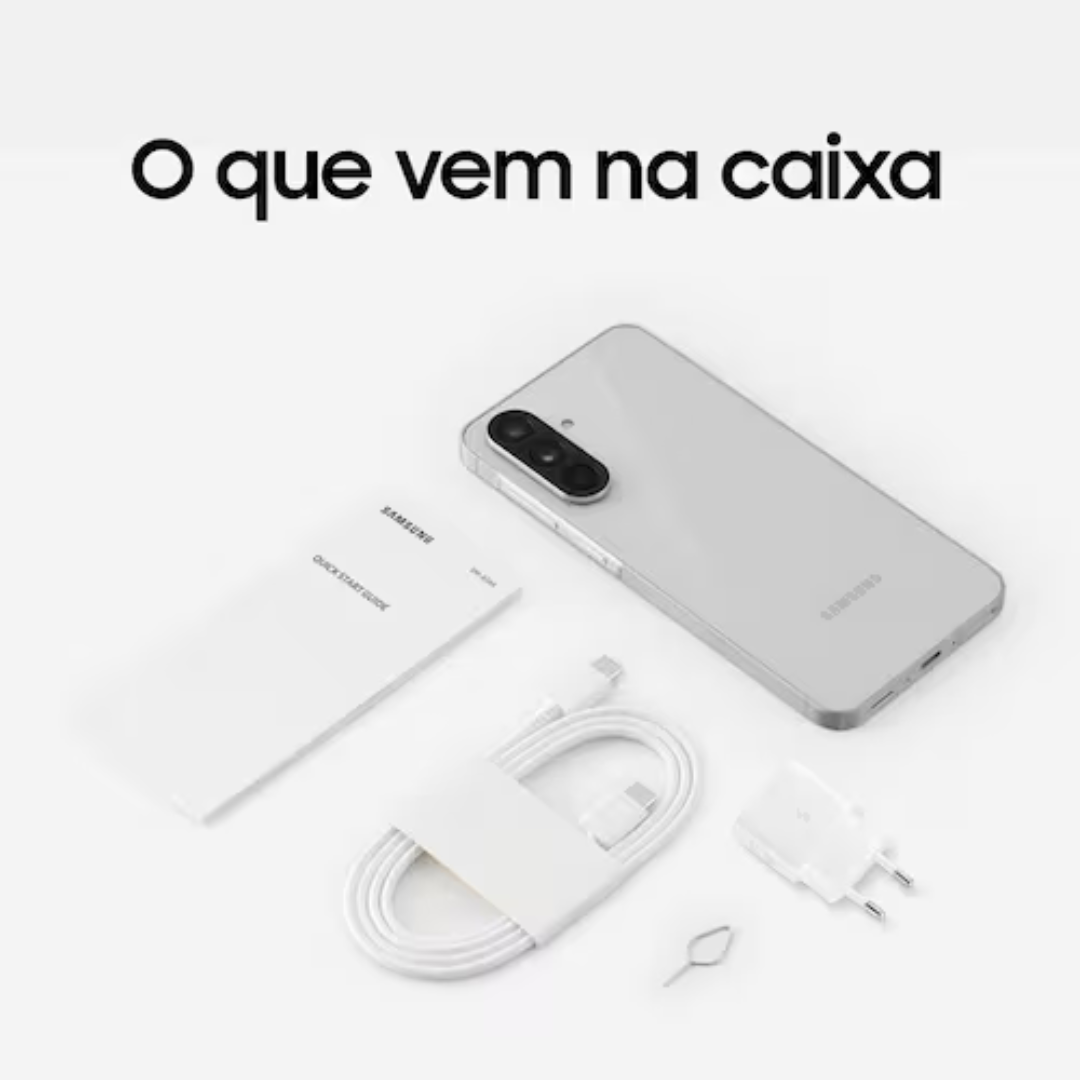 Smartphone Samsung Galaxy A56 Tela Super AMOLED 6.7" 128GB 5G Câmera Tripla até 50MP Vídeo HDR e Recursos AI Cinza - Imagem 13