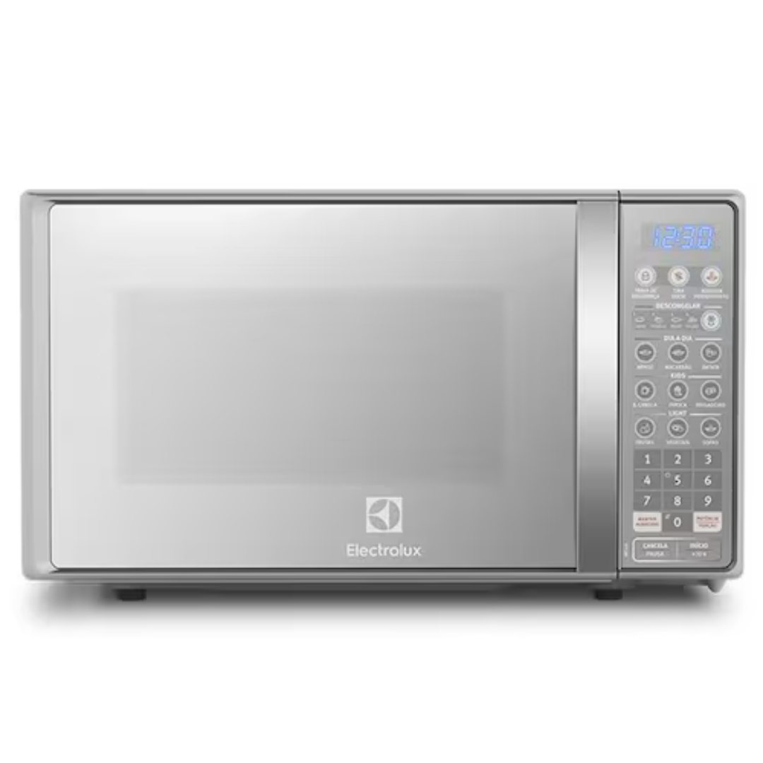 Micro-ondas espelhado Electrolux 20L com Tira Odor MT30S - 220v