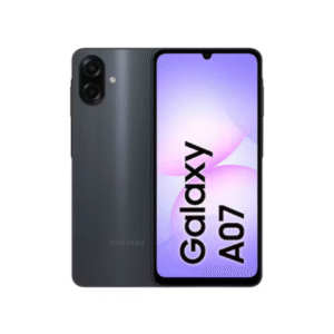 Smartphone Samsung Galaxy A07 256GB, 8GB, Câmera 50MP, Tela 6.7", Proteção IP54, Processador 6nm - Preto