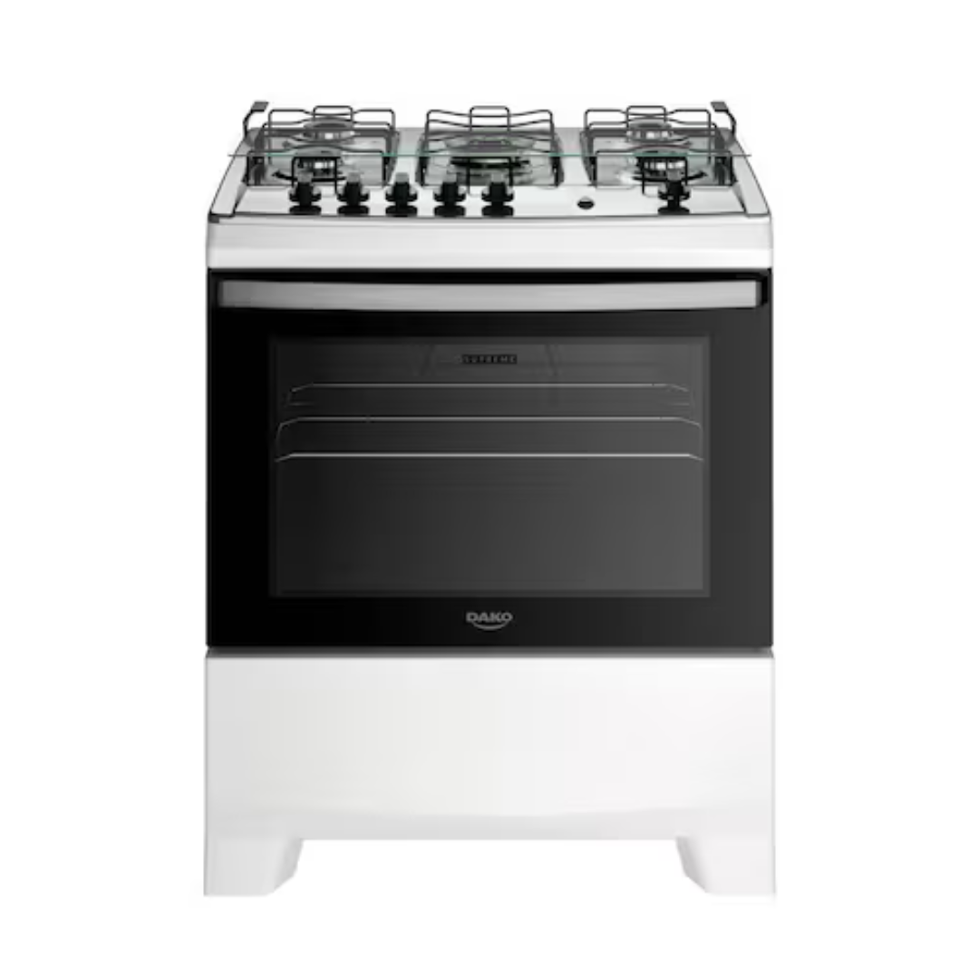 Fogão Dako Supreme 5 Bocas com Mesa Inox Acendimento Automatico Branco Bivolt - Imagem 3