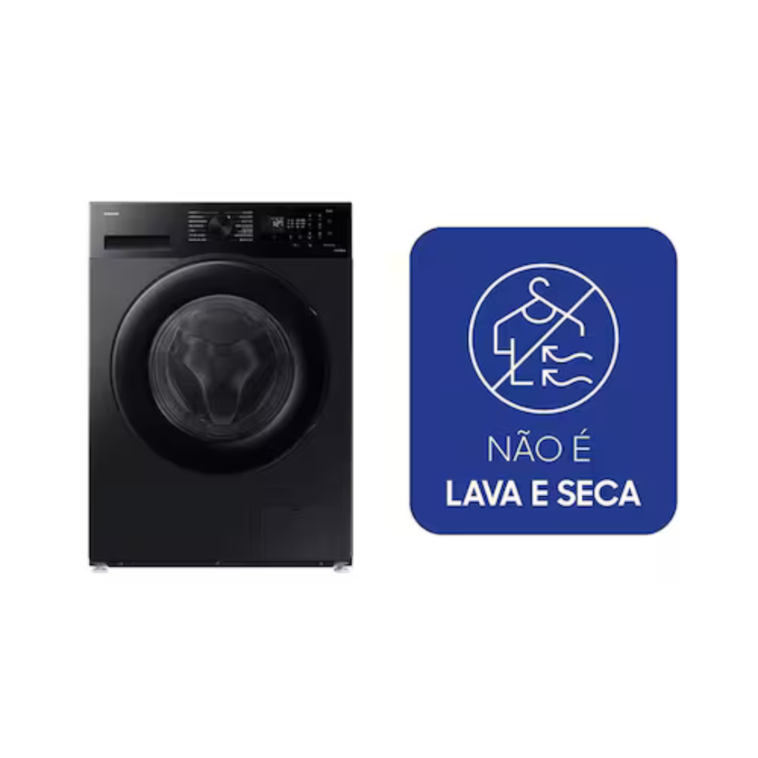 Lava e Seca Samsung WD11M 3 em 1 Inox Look com Lavagem a Seco WD11M4473PX – 11 kg - 110V - Imagem 5