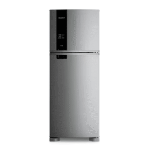 Geladeira Brastemp Duplex BRM55FK Frost Free com Painel Click Black e Turbo Freezer 463L – Inox - 110V